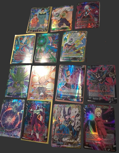 Dragon Ball Super SR / Promo Lot (BT10–BT11 Era) – Beerus, Vegeta, Piccolo, Whis + More