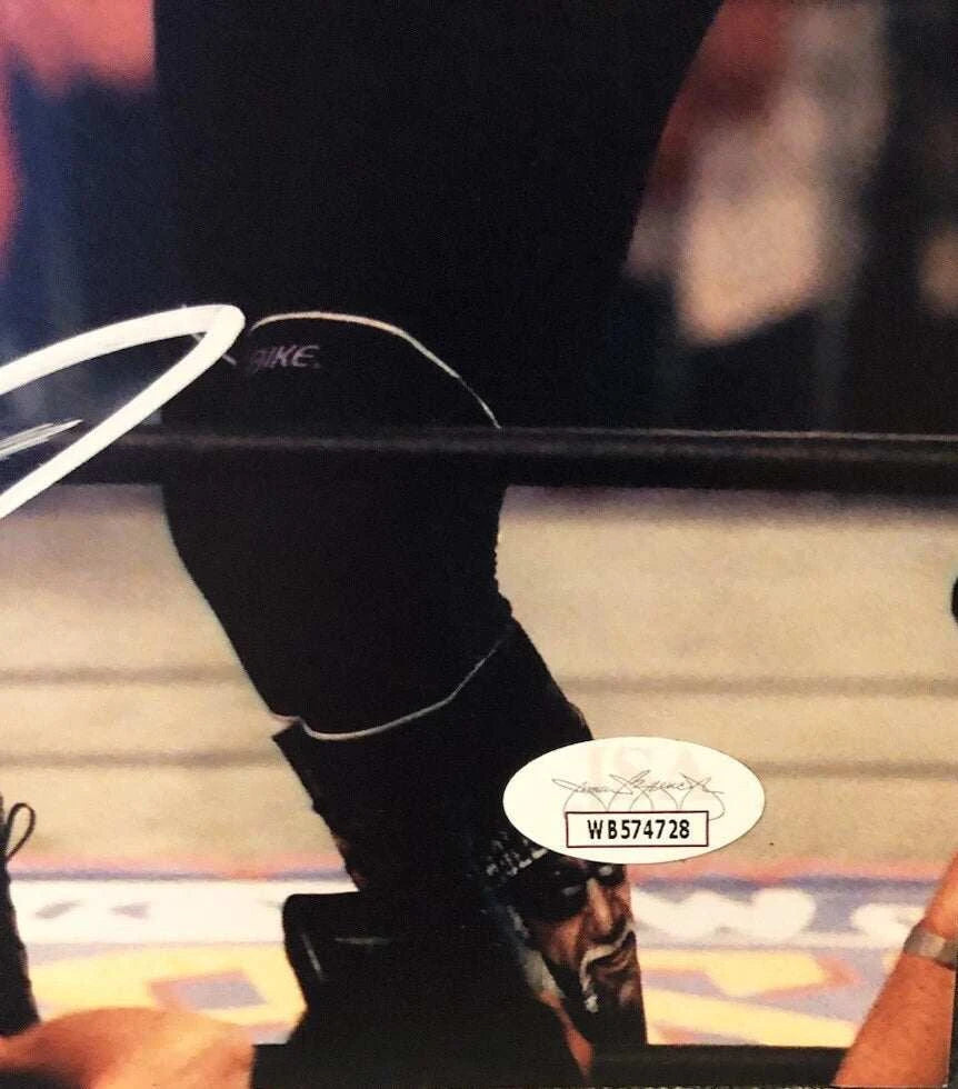 WCW Dennis Rodman (Signed!) / Hulk Hogan 8x10 Photo! - Authenticated by JSA